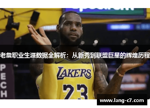 老詹职业生涯数据全解析：从新秀到联盟巨星的辉煌历程